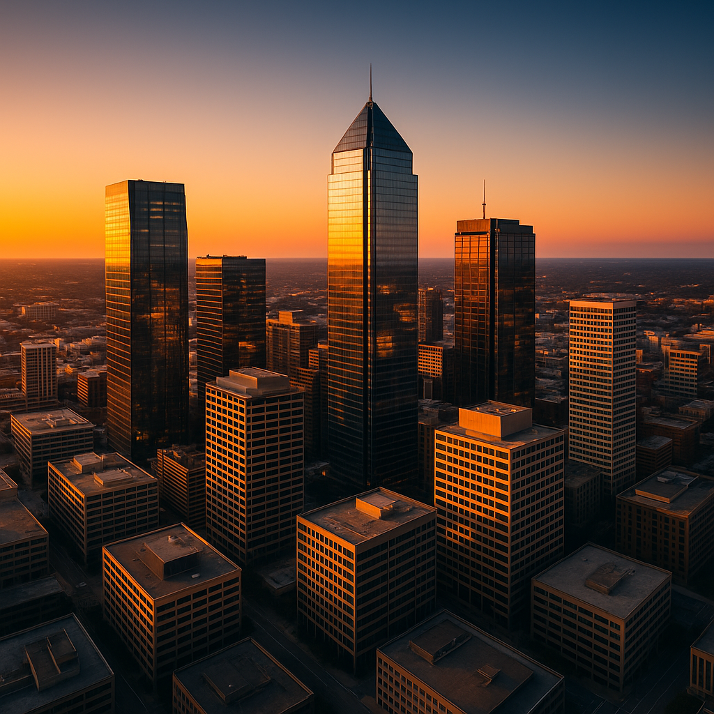 Georgia business district