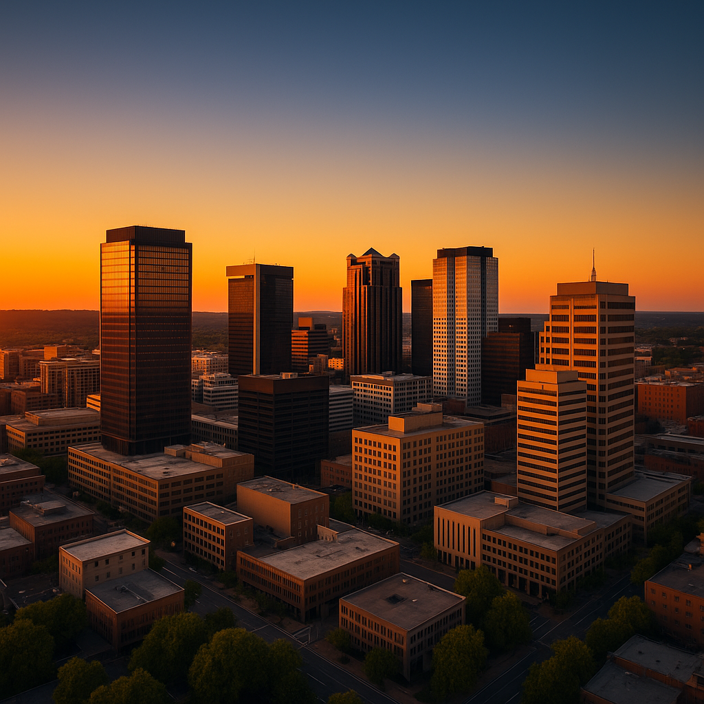 Alabama business district